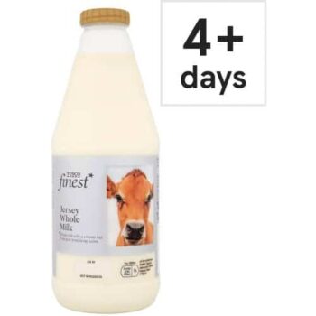 Tesco Finest Jersey Whole Milk (1 Litre)