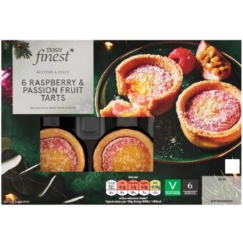 Tesco Finest Passionfruit Raspberry Mini Tarts