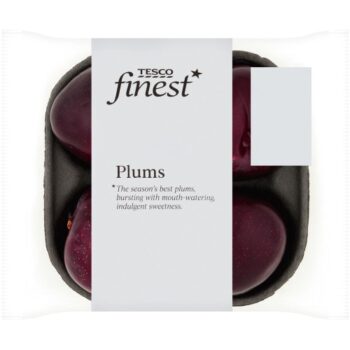 Tesco Finest Plums Minimum (4)