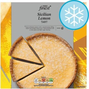 Tesco Finest Sicilian Lemon Tart (458g)