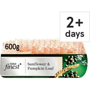 Tesco Finest Sunflower & Pumpkin Sliced White Bread Loaf (600g)