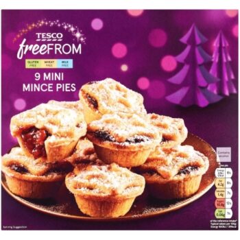 Tesco Free From 9 Mini Mince Pies