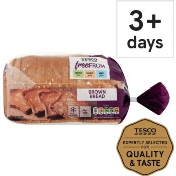 Tesco Free From Brown Sliced Bread