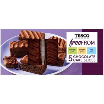 Tesco Free From Chocolate Cake Slices (5)