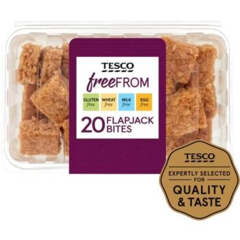 Tesco Free From Flapjack Bites