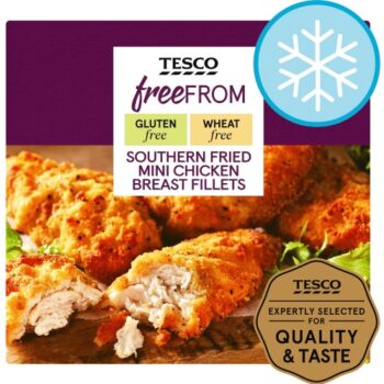 Tesco Free From Southern Fried Mini Chicken Fillets (250g)