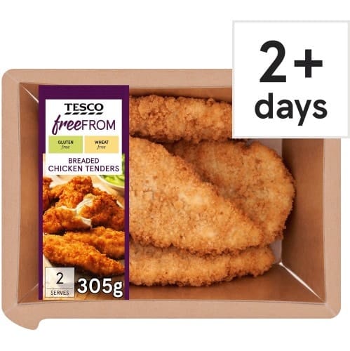 Tesco Free From Whole Fillet Chicken Tenders (305g)