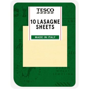 Tesco Fresh Lasagne Sheets (250g)