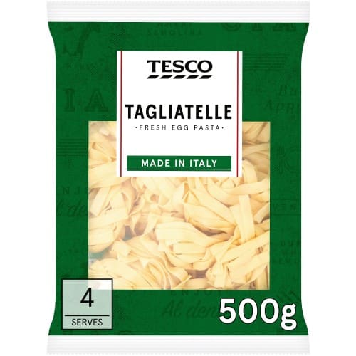 Tesco Fresh Tagliatelle Nests (500g)