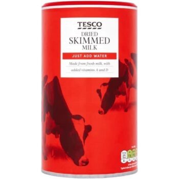 Tesco Instant Dried Skimmed Milk (340g)