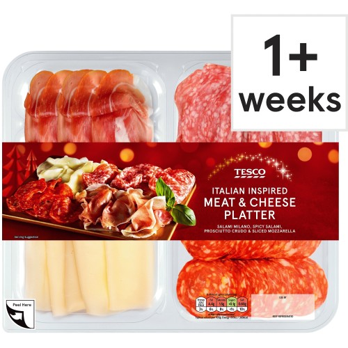 Tesco Italian Inspired Meat & Cheese Platter