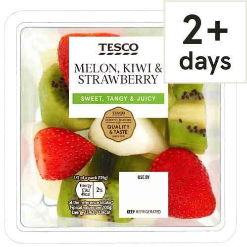 Tesco Kiwi Melon & Strawberries (250g)