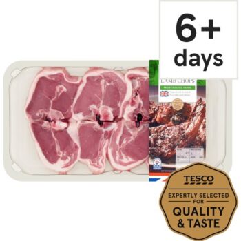 Tesco Lamb Chops (550g)