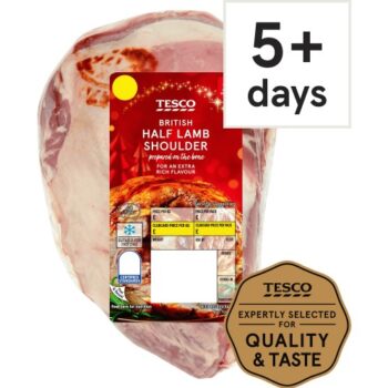 Tesco Lamb Shoulder Half
