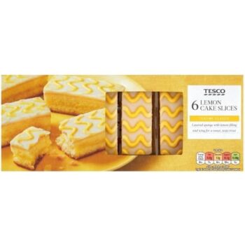Tesco Lemon Cake Slices (6 x 160g)