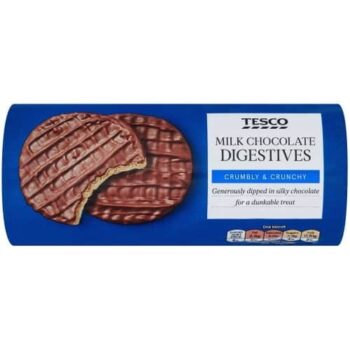 Tesco Milk Chocolate Digestive Biscuits (300g)