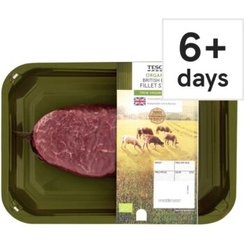 Tesco Organic Beef Fillet Steak