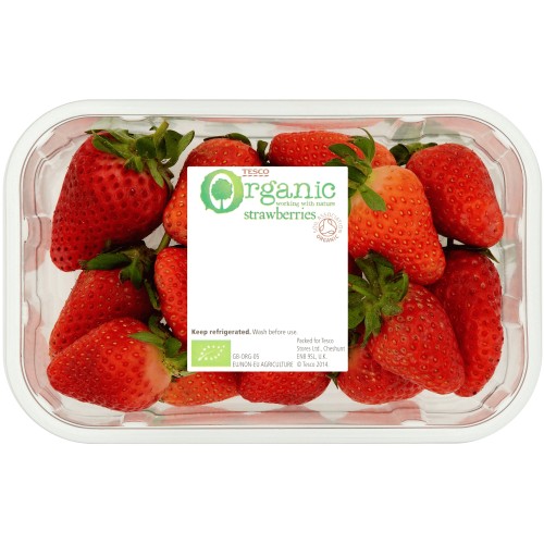Tesco Organic Strawberries