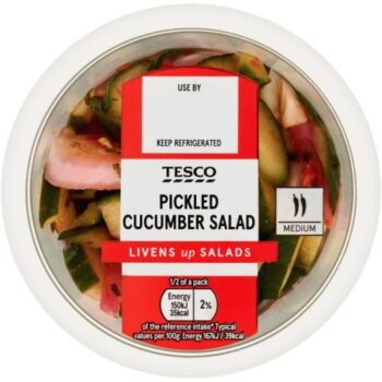 Tesco Pickled Cucumber Salad