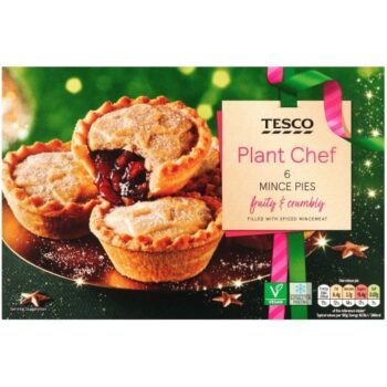 Tesco Plant Chef Mince Pies