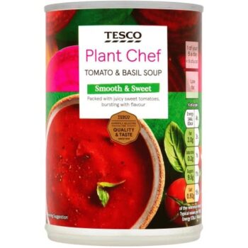 Tesco Plant Chef Tomato And Basil Soup (400g)