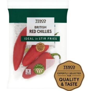 Tesco Red Chillies (60g)