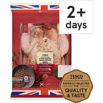 Tesco Roast In Bag Ready Basted Whole Chicken (1.5kg)