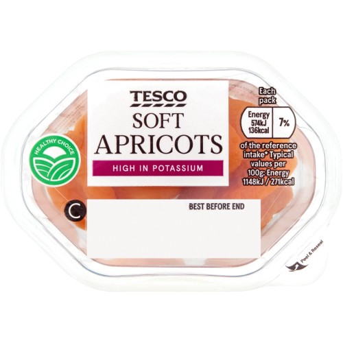 Tesco Snack Pack Soft Apricots (50g)
