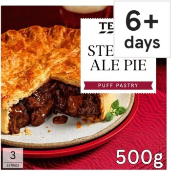 Tesco Steak & Ale Puff Pastry Pie (500g)