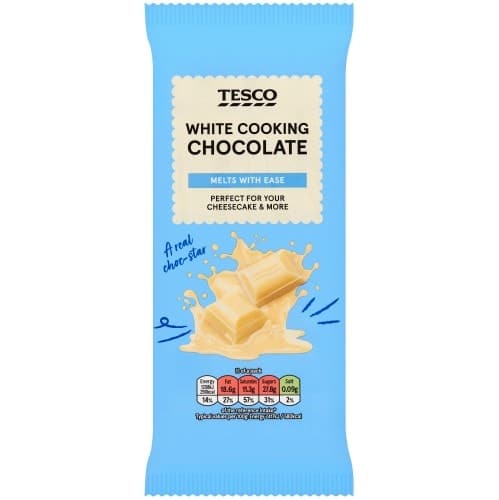 Tesco White Cooking Chocolate (150g)