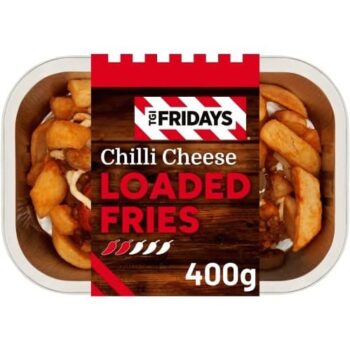 TGI Fridays Chilli Cheese Loaded Fries (400g)