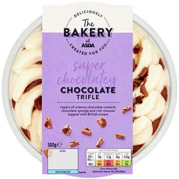 The BAKERY at ASDA Festive Chocolate Trifle (500g)