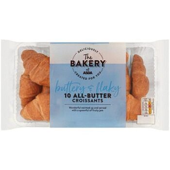 The BAKERY at ASDA The Bakery 10 All-Butter Croissants