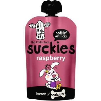 The Collective Raspberry Suckies Yoghurt Pouch for Kids (90g)