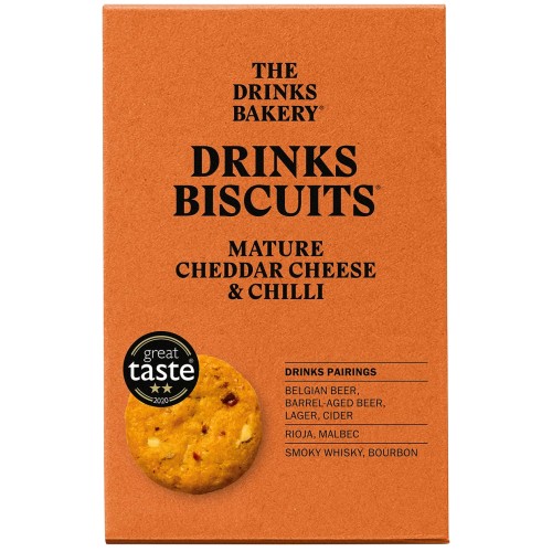 The Drinks Bakery Mature Cheddar Chilli & Almond (110g)