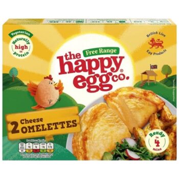 The Happy Egg Co. Free Range 2 Cheese Omelettes (200g)
