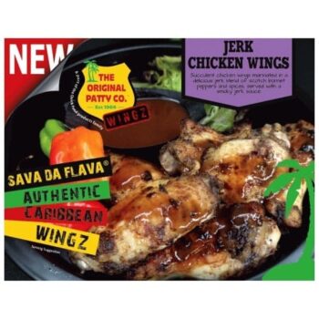The Original Patty Co. Jerk Chicken Wings With Sauce