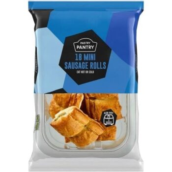 The Pastry Pantry 18 Mini Sausage Rolls