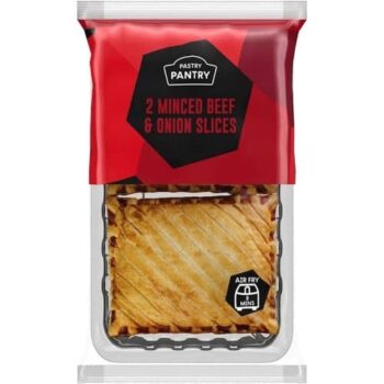 The Pastry Pantry 2 Minced Beef & Onion Slices
