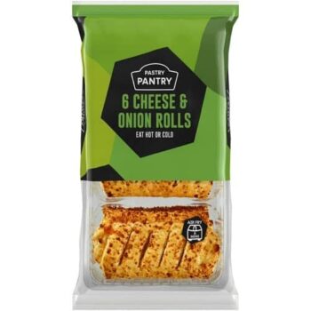 The Pastry Pantry 6 Cheese & Onion Rolls (324g)