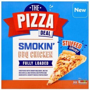 The Pizza Deal Fully Loaded Smokin' BBQ Chicken Stuffed Crust (640g)