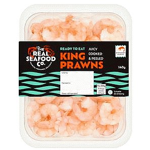 The Real Seafood Co. King Prawns (140g)