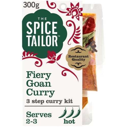 The Spice Tailor Fiery Goan Indian Curry Sauce Kit (300g)