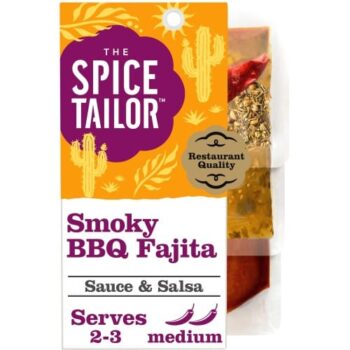 The Spice Tailor Smoky BBQ Fajita Sauce & Salsa Kit (245g)