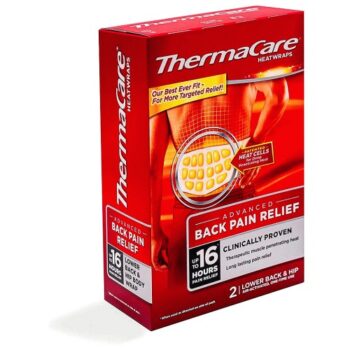 ThermaCare Heatwraps Advanced Back Pain Relief 2 Heatwraps