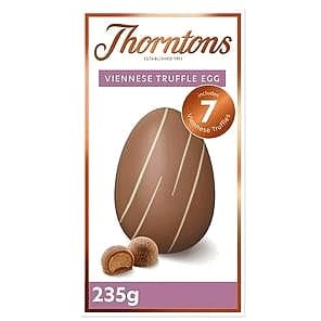 Thorntons Extra Large Viennese Truffle Milk Chococlate Easter Egg (235g)