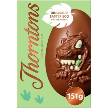 Thorntons Milk Chocolate Dinosaur Easter Egg (151g)