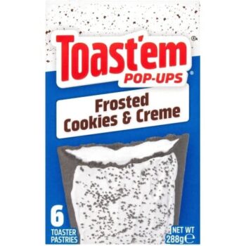 Toast'em Pop-Ups 6 Frosted Cookies & Creme Toaster Pastries