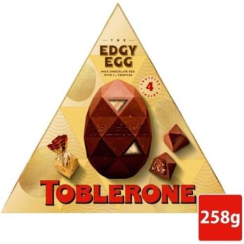 Toblerone The Edgy Egg Milk Chocolate With Truffles (286g)
