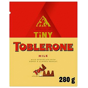 Toblerone Tiny Milk Chocolate Pieces (280g)